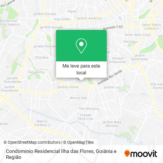 Condominio Residencial Ilha das Flores mapa