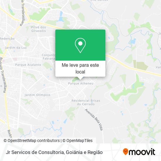 Jr Servicos de Consultoria mapa