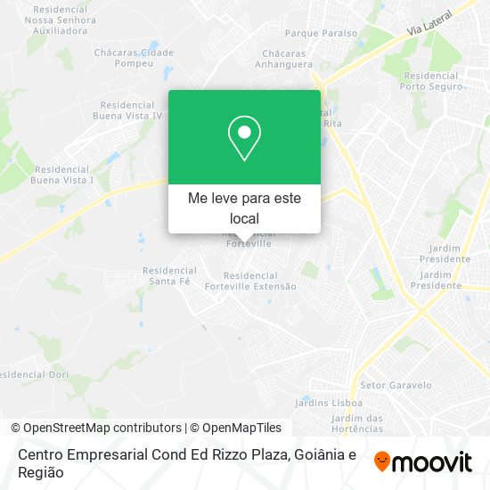 Centro Empresarial Cond Ed Rizzo Plaza mapa