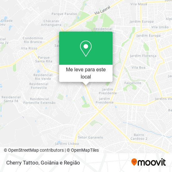 Cherry Tattoo mapa