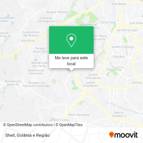 Shell mapa