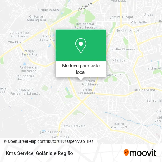 Kms Service mapa