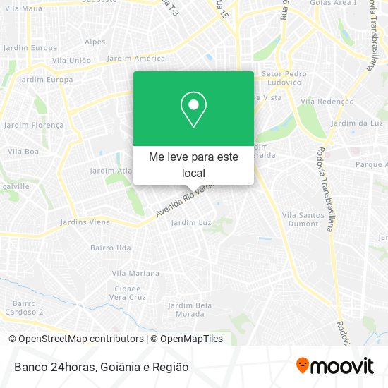 Banco 24horas mapa