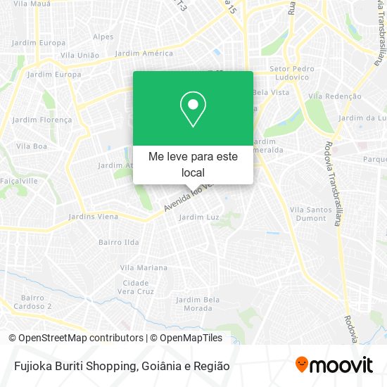 Fujioka Buriti Shopping mapa