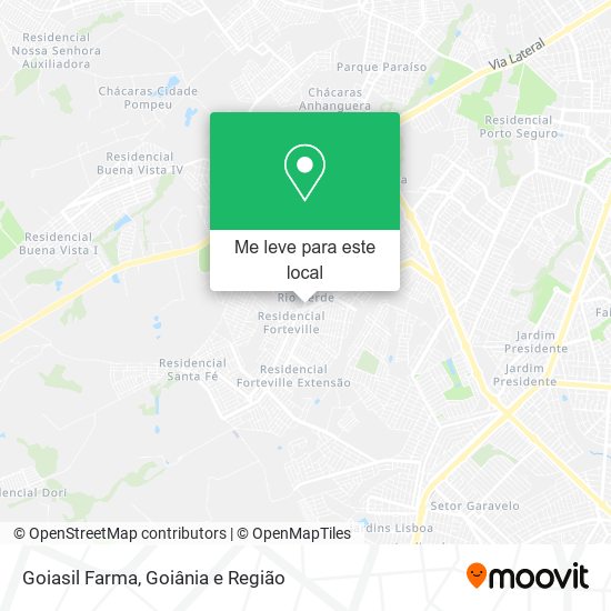 Goiasil Farma mapa