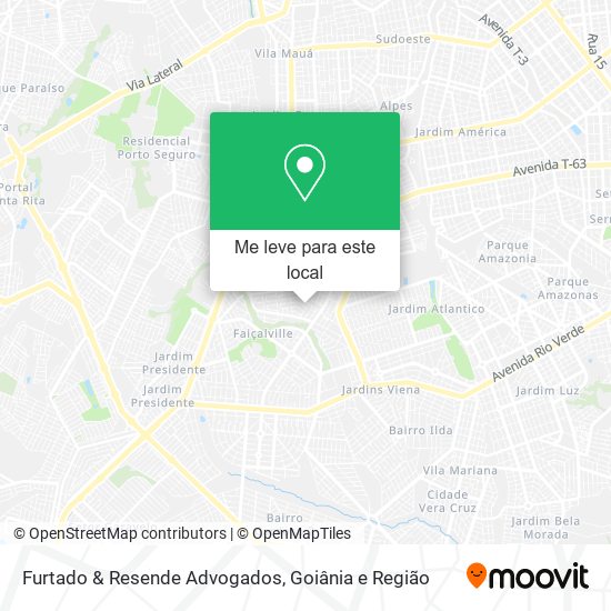 Furtado & Resende Advogados mapa