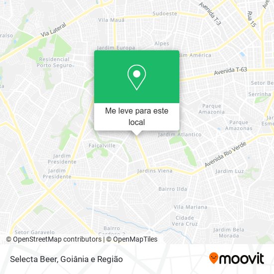 Selecta Beer mapa