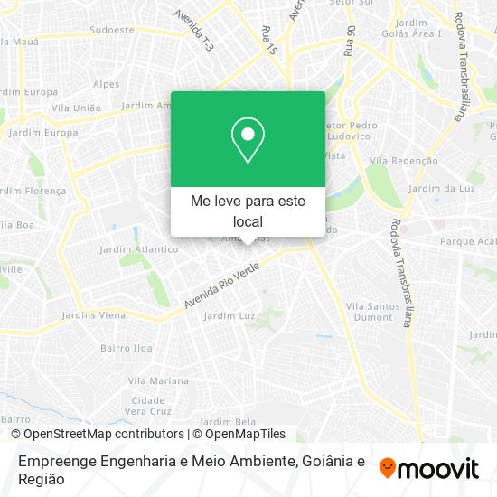 Empreenge Engenharia e Meio Ambiente mapa