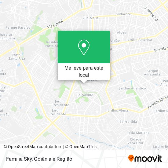 Familia Sky mapa