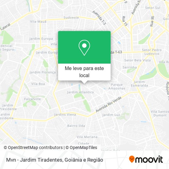 Mvn - Jardim Tiradentes mapa