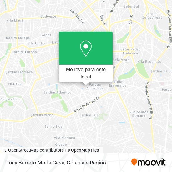 Lucy Barreto Moda Casa mapa