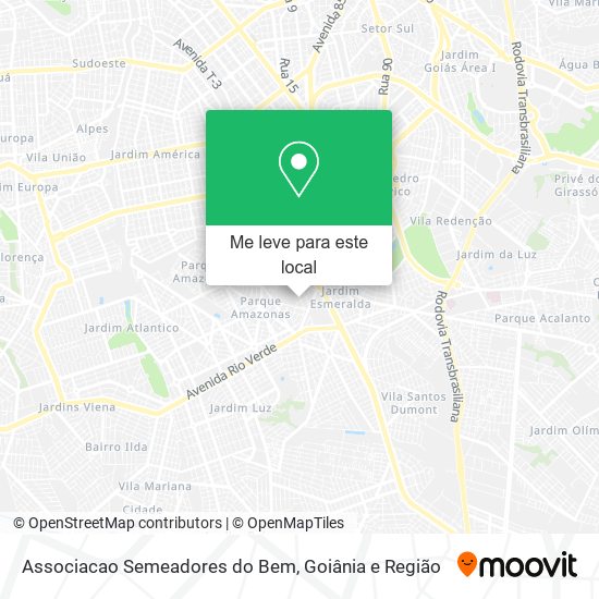 Associacao Semeadores do Bem mapa