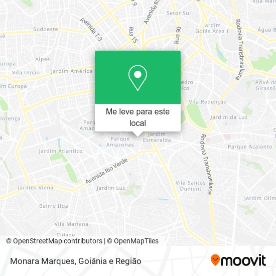 Monara Marques mapa