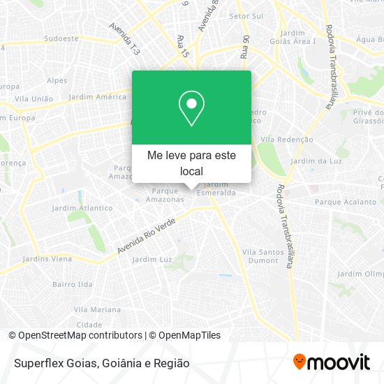 Superflex Goias mapa