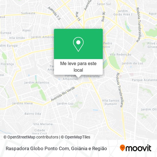 Raspadora Globo Ponto Com mapa