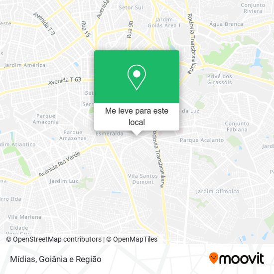 Mídias mapa