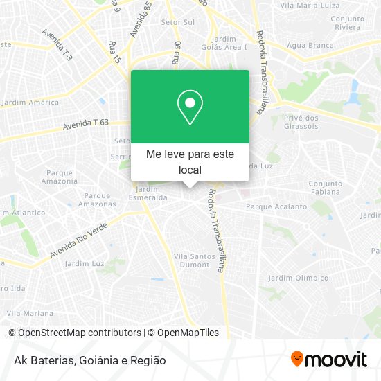 Ak Baterias mapa