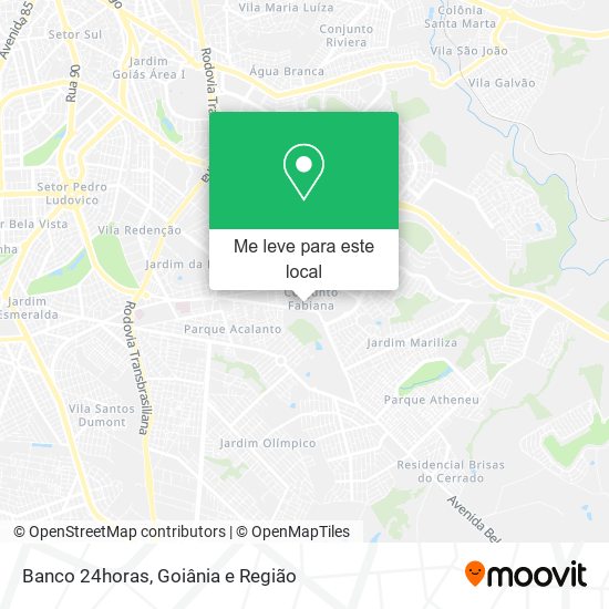 Banco 24horas mapa