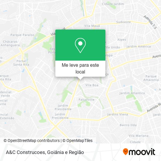 A&C Construcoes mapa