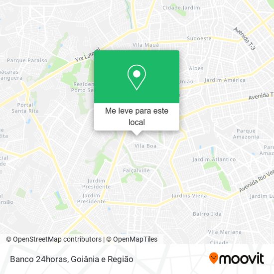 Banco 24horas mapa