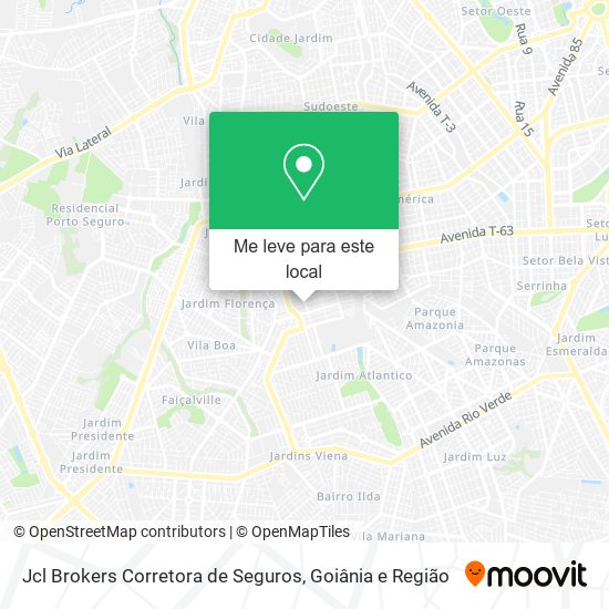 Jcl Brokers Corretora de Seguros mapa