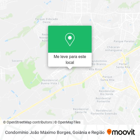 Condomínio João Máximo Borges mapa