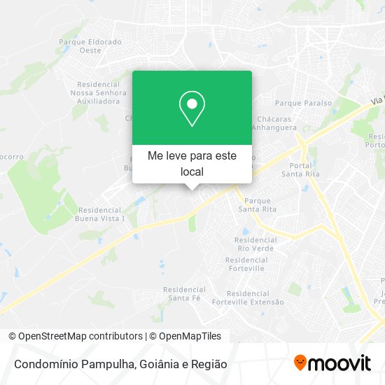 Condomínio Pampulha mapa