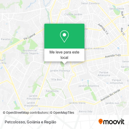 Petcolosso mapa