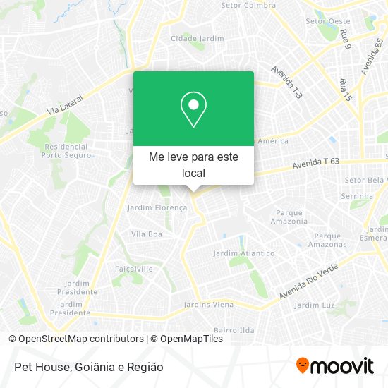 Pet House mapa