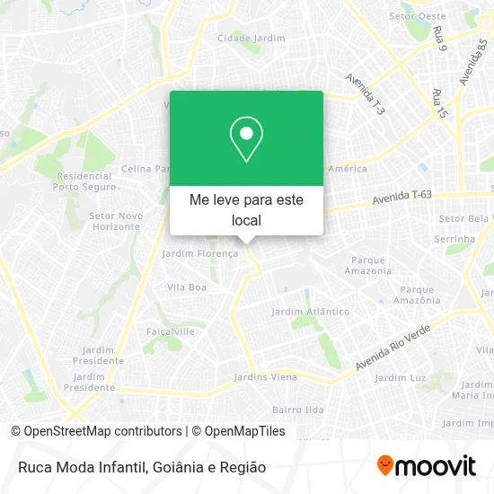 Ruca Moda Infantil mapa