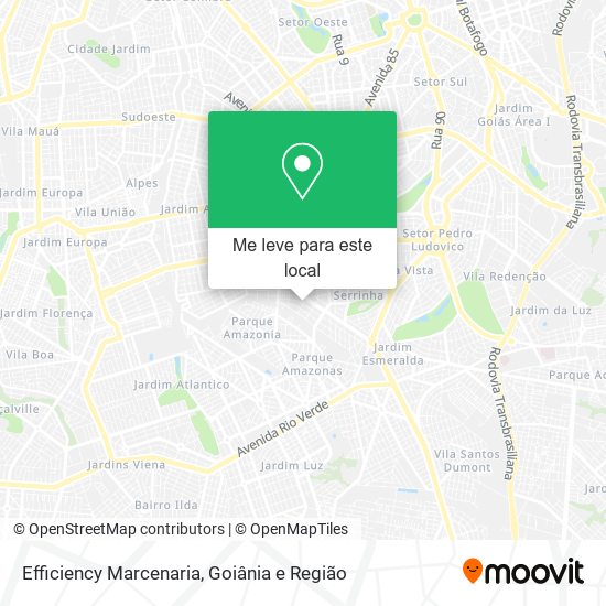 Efficiency Marcenaria mapa