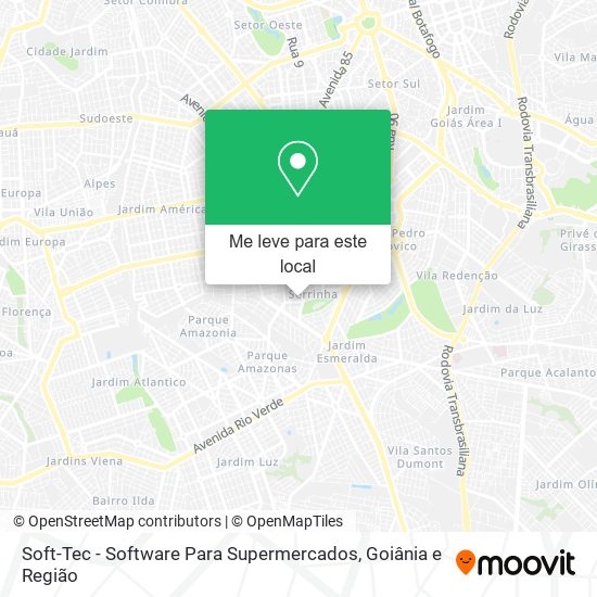 Soft-Tec - Software Para Supermercados mapa