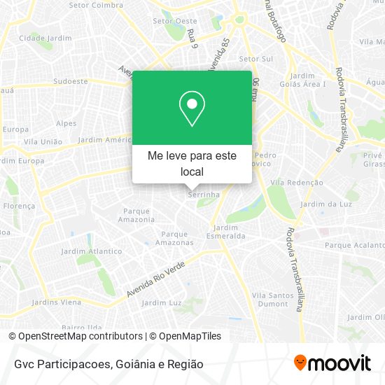 Gvc Participacoes mapa