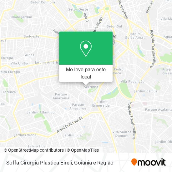 Soffa Cirurgia Plastica Eireli mapa
