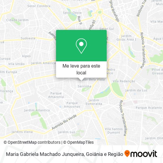 Maria Gabriela Machado Junqueira mapa