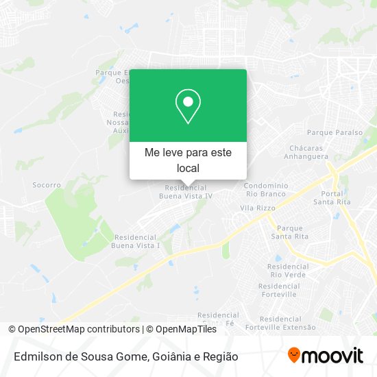 Edmilson de Sousa Gome mapa