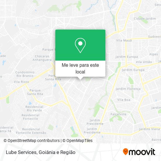 Lube Services mapa