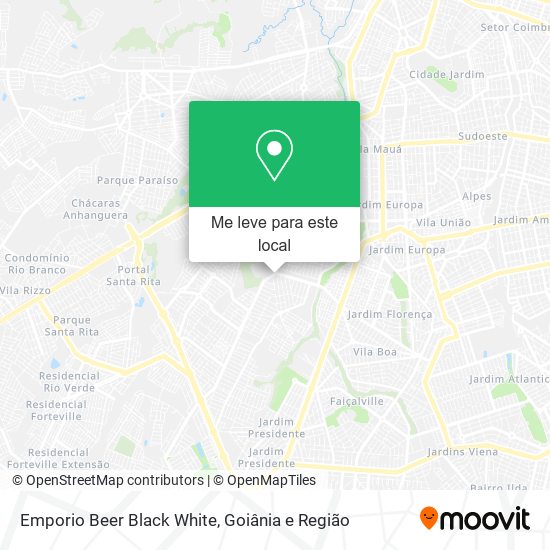 Emporio Beer Black White mapa