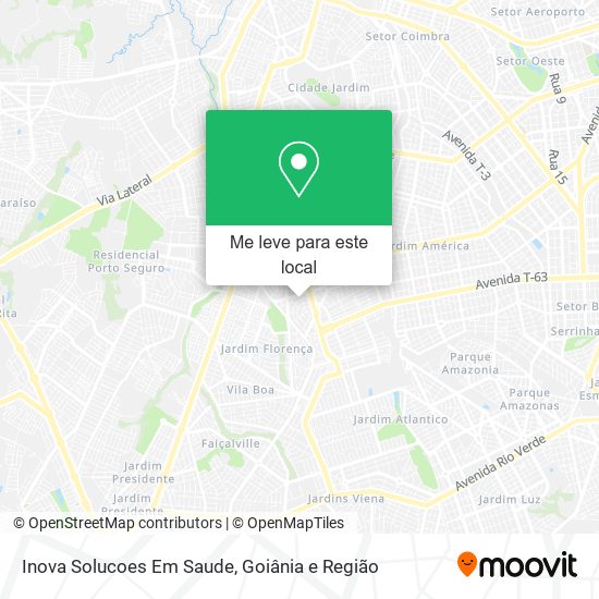 Inova Solucoes Em Saude mapa