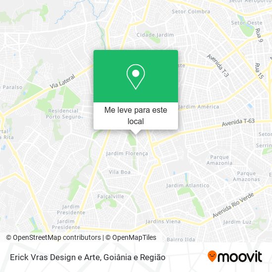 Erick Vras Design e Arte mapa