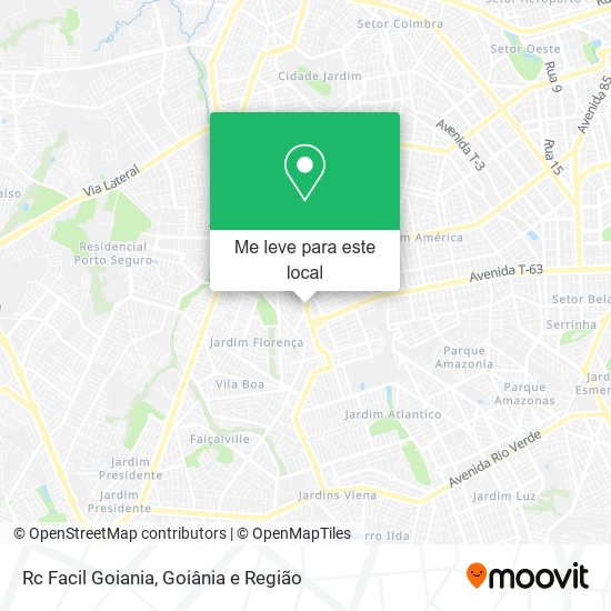 Rc Facil Goiania mapa