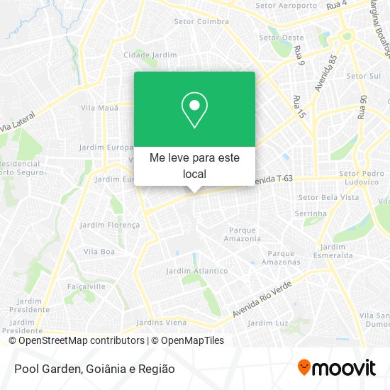 Pool Garden mapa
