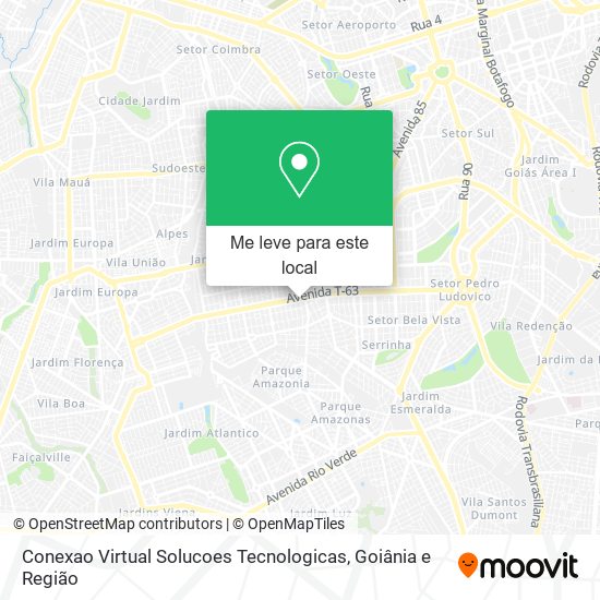 Conexao Virtual Solucoes Tecnologicas mapa