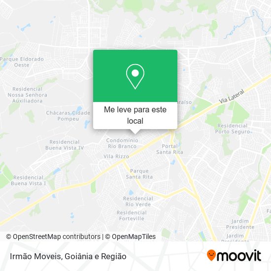 Irmão Moveis mapa