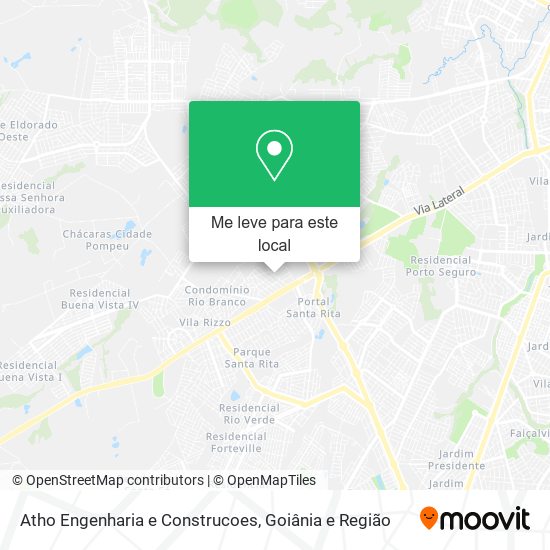 Atho Engenharia e Construcoes mapa