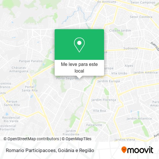Romario Participacoes mapa