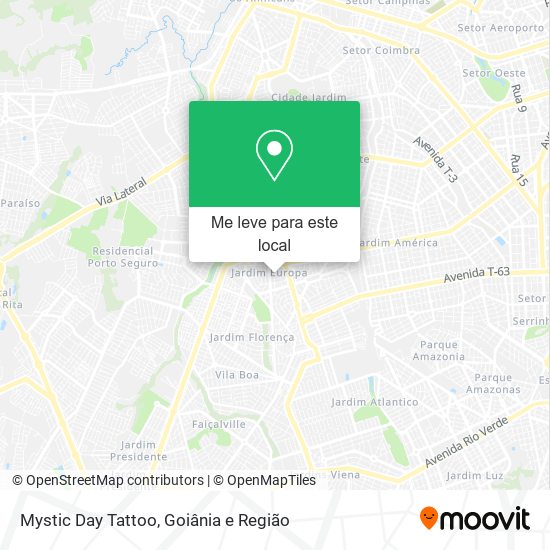 Mystic Day Tattoo mapa