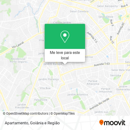 Apartamento mapa