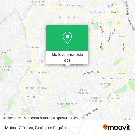 Molina 7 Trassi mapa