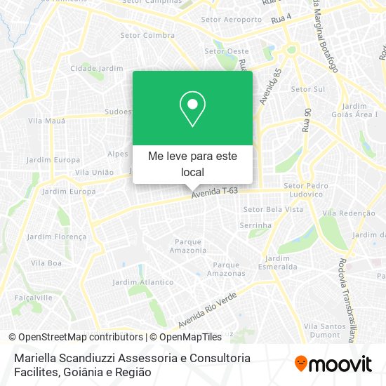 Mariella Scandiuzzi Assessoria e Consultoria Facilites mapa